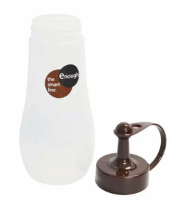 Bình đựng gia vị, nước sốt, nước tương 220ml màu nâu nội địa Nhật Bản – Giải pháp giữ bếp gọn gàng, tiện dụng