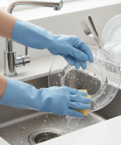 Alternative view of Găng tay cao su POCKET size L nội địa Nhật Bản