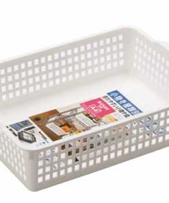 Khay Đựng Giấy A4 Có Tay Cầm Màu Trắng Nội Địa Nhật Bản