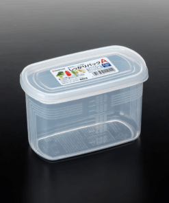 Alternative view of Hộp Nhựa Nắp Kín Hình Chữ Nhật 630ml Nakaya – Giải Pháp Bảo Quản Thực Phẩm Tiện Lợi Từ Nhật Bản