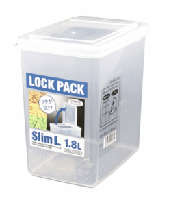 Hộp lưu trữ thực phẩm Lock Pack Slim Nhật 1.8L giúp giữ thực phẩm tươi ngon & gọn gàng