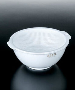Bộ chậu rửa và rổ nhựa thoát nước 700ml màu trắng nội địa Nhật Bản - Nakaya