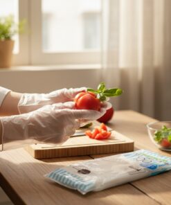 Alternative view of Gói 100 Găng Tay Nilon Dùng Một Lần