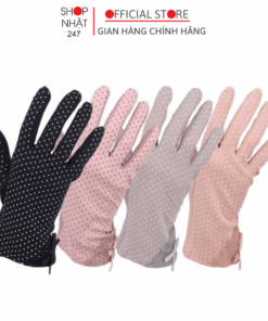 Găng tay chống nắng chống tia UV dùng được điện thoại cảm ứng Arm Cover nội địa Nhật Bản - Nakaya