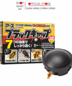 Viên diệt gián Nhật Bản hộp 12 viên Barracks Cap diệt sạch gián tận gốc, khử mùi hôi