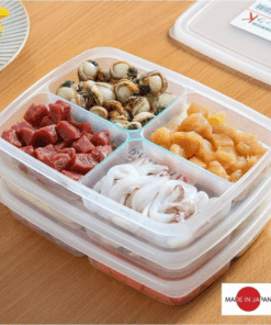 Alternative view of Hộp nhựa Nakaya đựng thực phẩm chia 4 ngăn 710ml