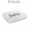 Hộp nhựa Nakaya đựng thực phẩm chia 4 ngăn 710ml