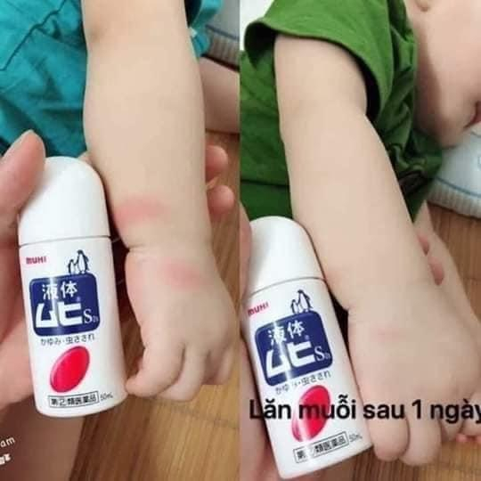 Bôi muỗi dạng lăn Muhi 50ml ngăn ngừa muỗi đốt và côn trùng cắn giảm sưng , ngứa 5 Bôi muỗi dạng lăn Muhi 50ml ngăn ngừa muỗi đốt và côn trùng cắn giảm sưng , ngứa - Ảnh 5