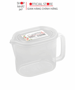 Hộp đựng thực phẩm có tay cầm và vòi rót tiện lợi dung tích 1 lít nội địa Nhật Bản