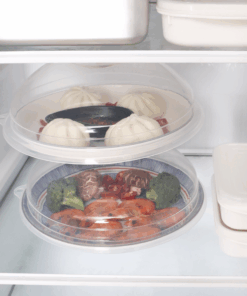 Alternative view of [Review] Nắp đậy lò vi sóng Inomata Dome Wrap (SKU 4905596103189): 7 điểm “gọn – sạch – nhanh”