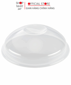 Nắp đậy dùng cho lò vi sóng dáng cao Inomata đường kính 23cm nhựa PP số 5 Nhật Bản - Nakaya
