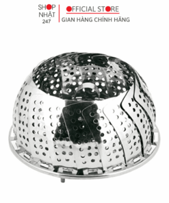 Vỉ hấp inox (có thể điều chỉnh độ mở rộng) Nội địa Nhật Bản - Nakaya