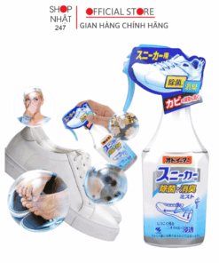 Chai xịt khử mùi hôi giày kháng khuẩn Kobayashi 250ml