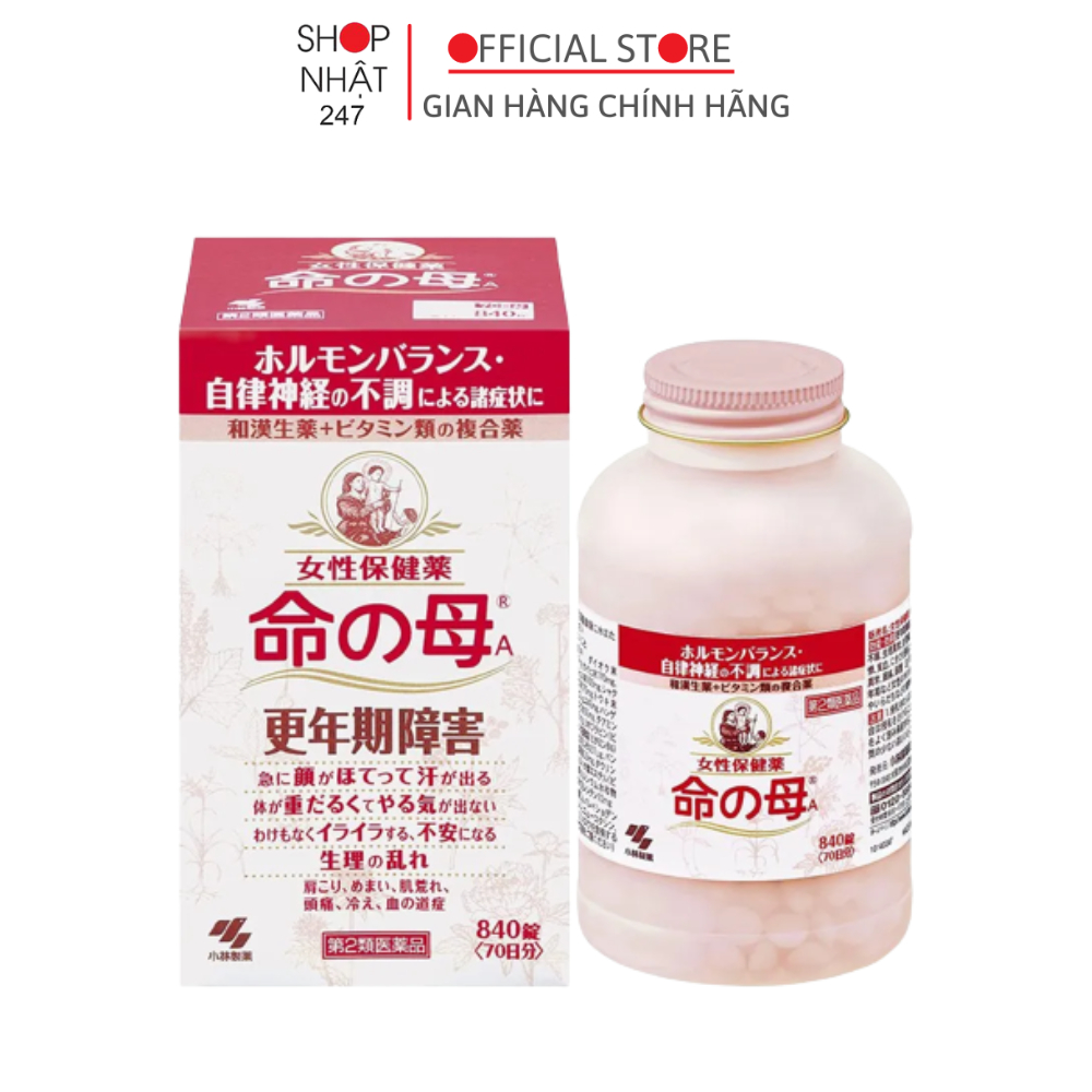 Cách dùng Inochi 840 viên để giảm các triệu chứng kinh nguyệt & tiền mãn kinh 1 Cách dùng Inochi 840 viên để giảm các triệu chứng kinh nguyệt & tiền mãn kinh