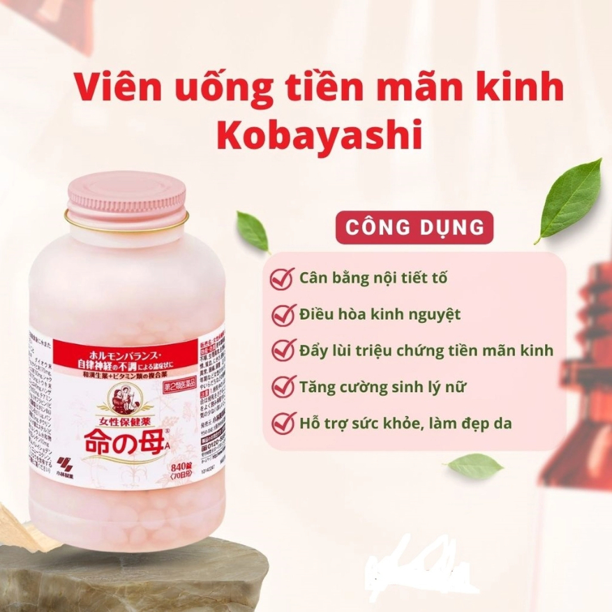 Cách dùng Inochi 840 viên để giảm các triệu chứng kinh nguyệt & tiền mãn kinh 4 Cách dùng Inochi 840 viên để giảm các triệu chứng kinh nguyệt & tiền mãn kinh - Ảnh 4