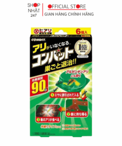 Thuốc diệt kiến tận gốc KinCho hộp 6 miếng nội địa Nhật Bản