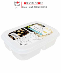 Hộp nhựa đựng thực phẩm chia 4 ngăn 520ml Nakaya