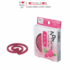 Hộp 4 nhang đuổi muỗi hương hoa hồng Aroma, hương đuổi muỗi và côn trùng kèm đế cắm nhang Nhật Bản
