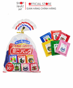 Gia Vị Rắc Cơm 75g 30 gói 6 Vị Nội Địa Nhật Bản