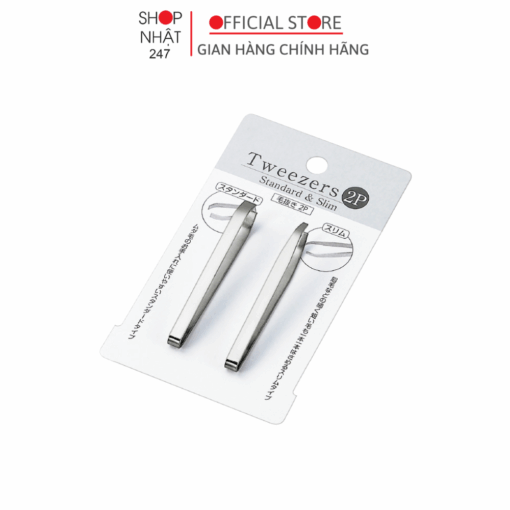 Set 2 nhíp inox Echo Nội địa Nhật Bản - Kokubo
