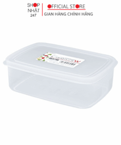 Hộp đựng thực phẩm bằng nhựa PP cao cấp Nakaya 1.3L nội địa Nhật Bản