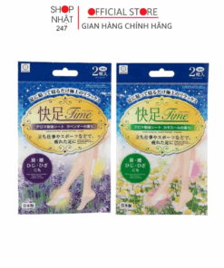 Miếng dán thải độc bàn chân giảm mỏi nhức chân hương hoa Kokubo nội địa Nhật Bản