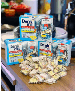 Alternative view of Viên vệ sinh lồng giặt, chống cặn vôi cho máy giặt Denkmit Hộp 60v