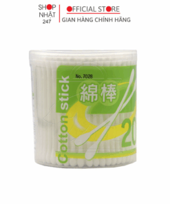 Hộp 200 bông ngoáy tai kháng khuẩn Mitsuki cao cấp Nội địa Nhật Bản