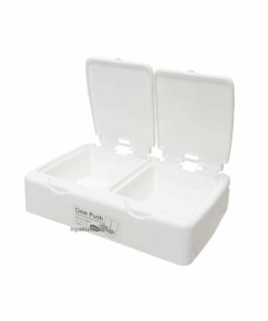 Alternative view of Hộp one-push 2 ngăn mỏng, gọn sạch cho đựng đồ nhỏ - Yamada Chemical ワンプッシュ小物ケース ツイン No.1336