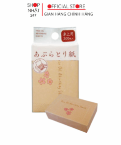 Giấy thấm dầu Seiwa Pro: Bí quyết cho làn da sạch thoáng, không bóng nhờn suốt cả ngày dài
