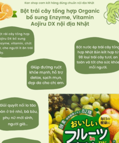 Alternative view of Bột Nước Ép Rau Củ & Trái Cây Tổng Hợp Kokubo - Nhật Bản: Giải Pháp Dinh Dưỡng Tiện Lợi Mỗi Ngày