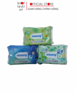Đánh giá Khăn Ướt Moony 76 tờ Nhật Bản – Có thật sự dịu nhẹ không mùi?