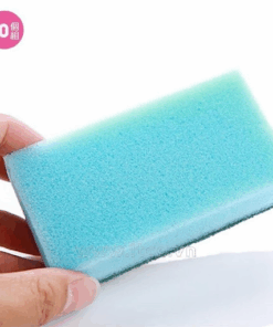 Alternative view of Set 10 miếng mút rửa ly, cốc, bát đĩa Happy Value Nội địa Nhật Bản