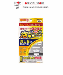 Gói bột tẩy rửa đường ống , bồn rửa bát 40g Nhật Bản - Kokubo
