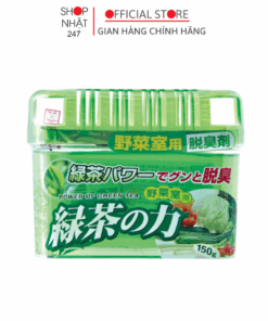 Hộp khử mùi tủ lạnh hương trà xanh Kokubo nội địa Nhật Bản