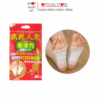Miếng dán thải độc bàn chân tinh chất nhân sâm 2 miếng Nội địa Nhật Bản