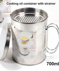 Alternative view of Bình Đựng Dầu Ăn Kèm Lưới Lọc 700ml Echo Metal: Giải Pháp Bếp Gọn Gàng, Nấu Ăn An Toàn