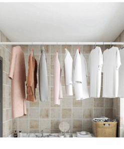 Alternative view of Thanh Treo Quần Áo Không Cần Bắt Vít Okazaki Nhật Bản 1.2M – Hỗ Trợ Sắp Xếp Không Gian Gọn Gàng