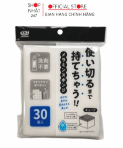 Set 30 miếng mút lau chùi Melamine nội địa Nhật Bản