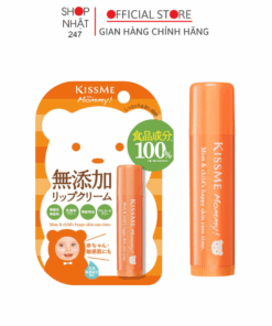 Kem dưỡng môi Kissme Mommy Nhật Bản – Giải pháp cấp ẩm dịu nhẹ cho bé từ 6 tháng tuổi và làn da nhạy cảm
