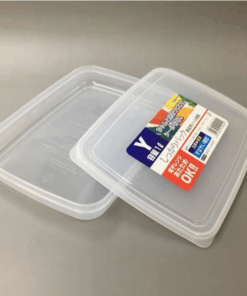 Hộp nhựa dẹt nắp dẻo Nakaya 1L – Giải pháp bảo quản thực phẩm tiện lợi từ Nhật Bản