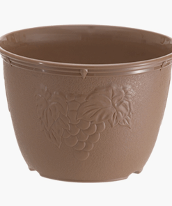 Chậu trồng cây , trồng hoa màu nâu 21cm Yamada nội địa Nhật Bản
