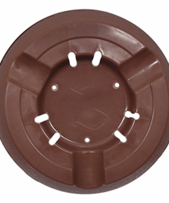 Alternative view of Chậu trồng cây , trồng hoa màu nâu 21cm Yamada nội địa Nhật Bản