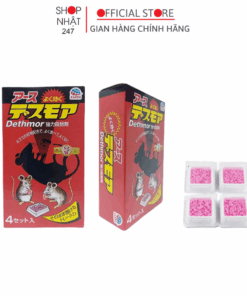 Bộ 2 hộp thuốc diệt chuột Dethmor Nhật Bản diệt chuột tận gốc dạng viên - Kokubo