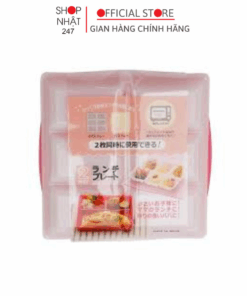 Khay chia ngăn ăn dặm trẻ em Nakaya (SKU 4965534866118) – Gọn gàng bữa ăn, dễ chia khẩu phần