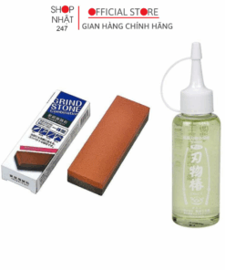 Combo đá mài dao kéo Echo và dầu chống gỉ sét dao kéo Kurobara chiết xuất hoa trà Nội địa Nhật Bản