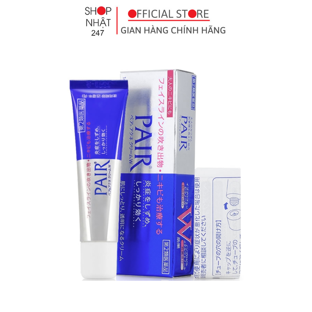 Kem trị mụn Pair (24g) – Hỗ trợ giảm mụn giảm thâm từ Nhật Bản 2 Kem trị mụn Pair (24g) – Hỗ trợ giảm mụn giảm thâm từ Nhật Bản