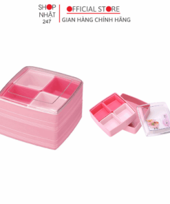 Hộp hai tầng chia ngăn , hộp đựng cơm văn phòng tiện lợi Nội địa Nhật Bản - Kokubo