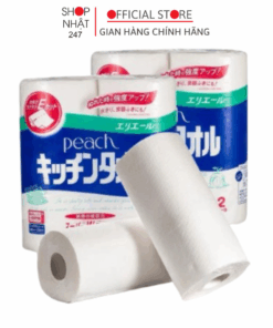 Khăn giấy lau bếp Nisshinbo – Set 2 cuộn Nhật Bản siêu dai