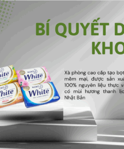 Xà phòng tắm Kao White 130g Nhập khẩu Nhật Bản